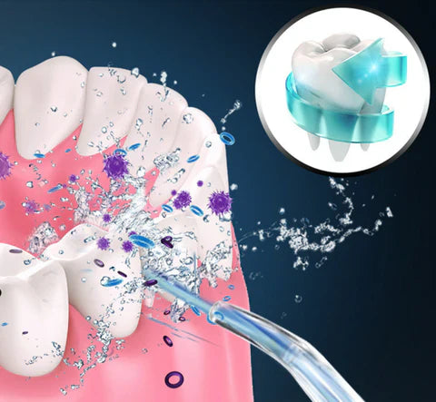 Irrigador Bucal Limpiador Dientes Eléctr